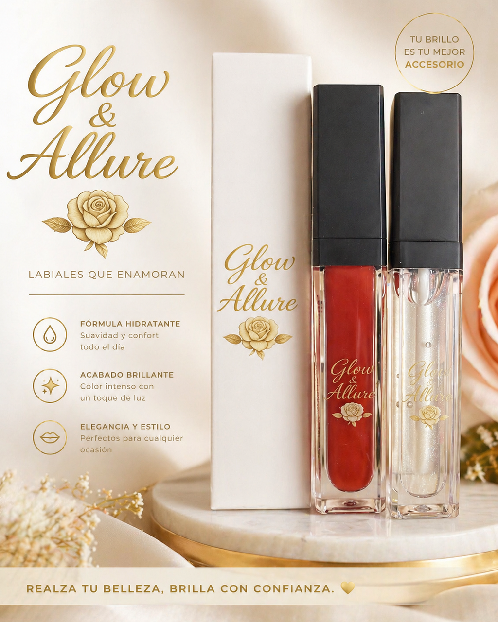 Glow & Allure Velvet Matte Lipstick